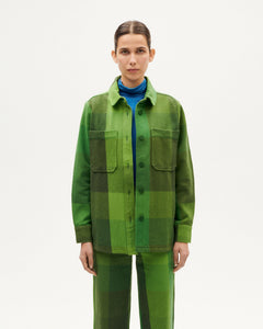 Norita Overshirt Central Blanket Green