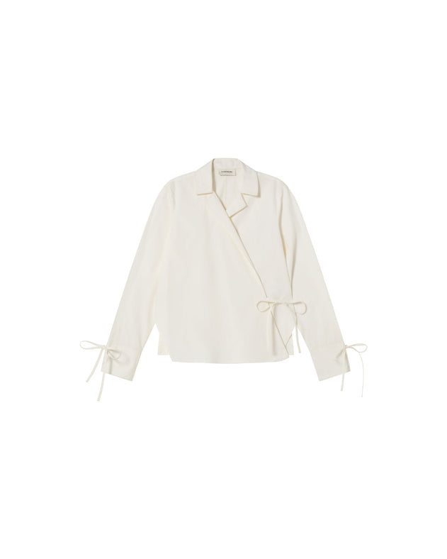 Crossed Lenie Blouse White