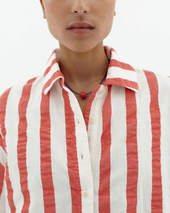 Anna Shirt Red Stripes