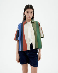 Anna Shirt River Stripes Multicolor