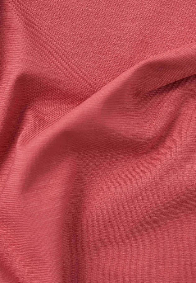 Women's Basic Round Neck T-Shirt Radiant Red