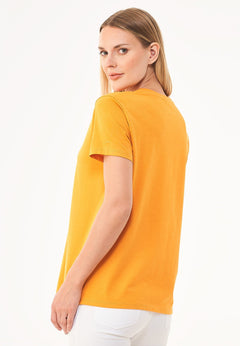 Women's Basic V-Neck T-Shirt Mango