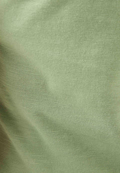 Slub Jersey Dress With Side Pockets Fern Green