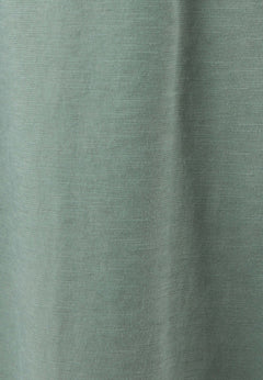 Slub Jersey Dress With Side Pockets Green Tea