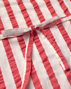 Cecile Dress Red Striped