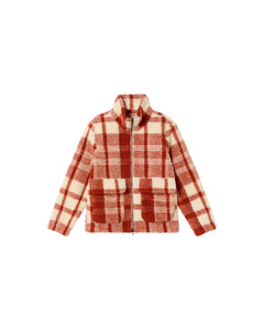 Sophie Jacket Picnic Checks Red