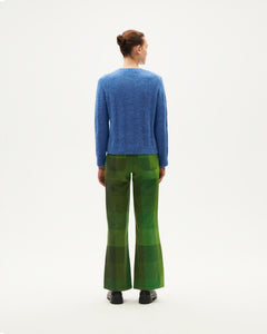 Blue alpaca wool Layan sweater