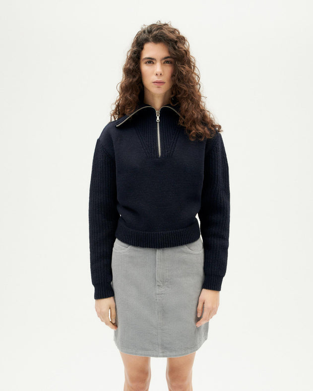 Tanit Wool Sweater Blue