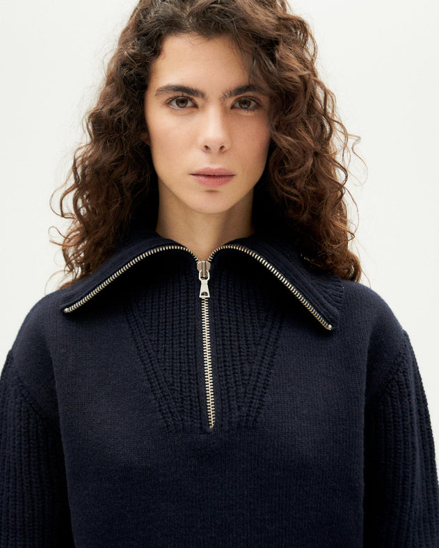 Blue wool Tanit sweater