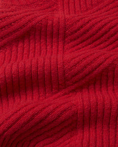 Kaia Vest Knitted Wool Red