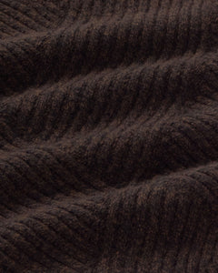 Kaia Vest Knitted Wool Brown