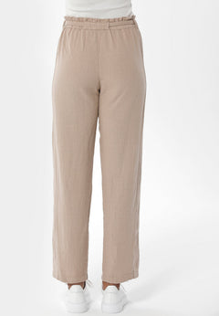 Garment Dyed Pants Beige