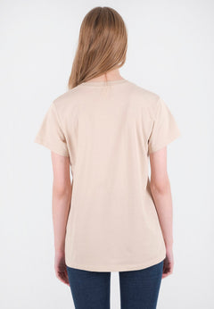 Daisy Print Organic Cotton T-Shirt Birch