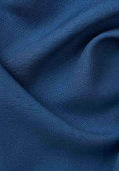 Linen-Lyocell Blend Pants Light Navy