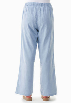 Muslin Summer Pants Ice Blue