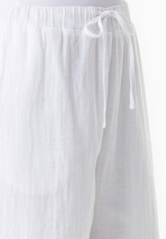 Muslin Summer Pants White
