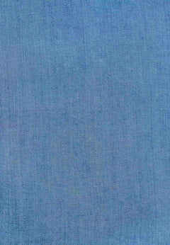 Lyocell Denim Button Blouse Light Blue