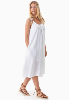 Muslin Summer Dress White