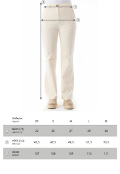 WOR18006 size chart