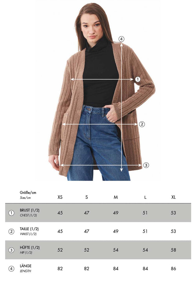 WOR18594 size chart