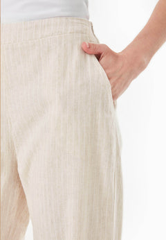 Striped Pants Natural/Off White
