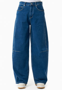 Women's Wide-Leg Jeans Medium Blue