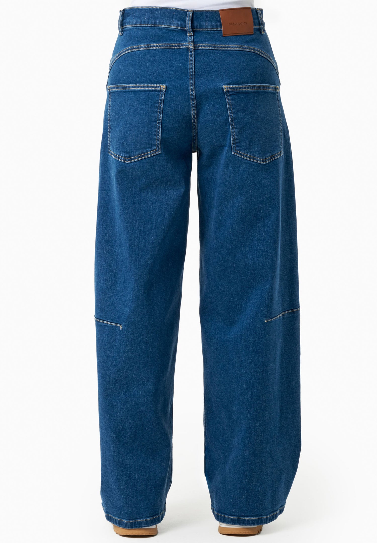 Women's Wide-Leg Jeans Medium Blue