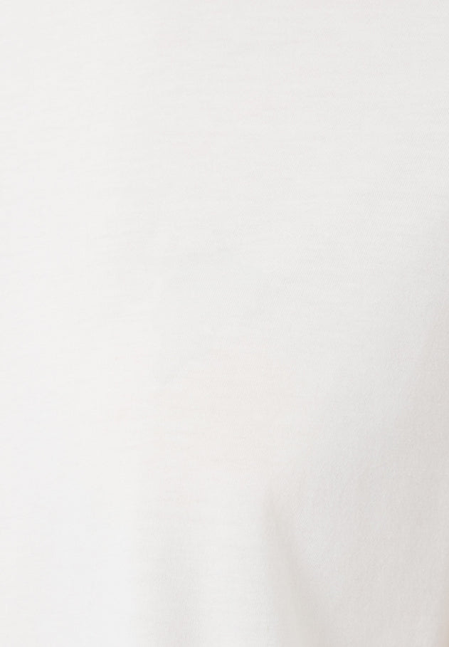 Embroidered Flower T-Shirt Off-White