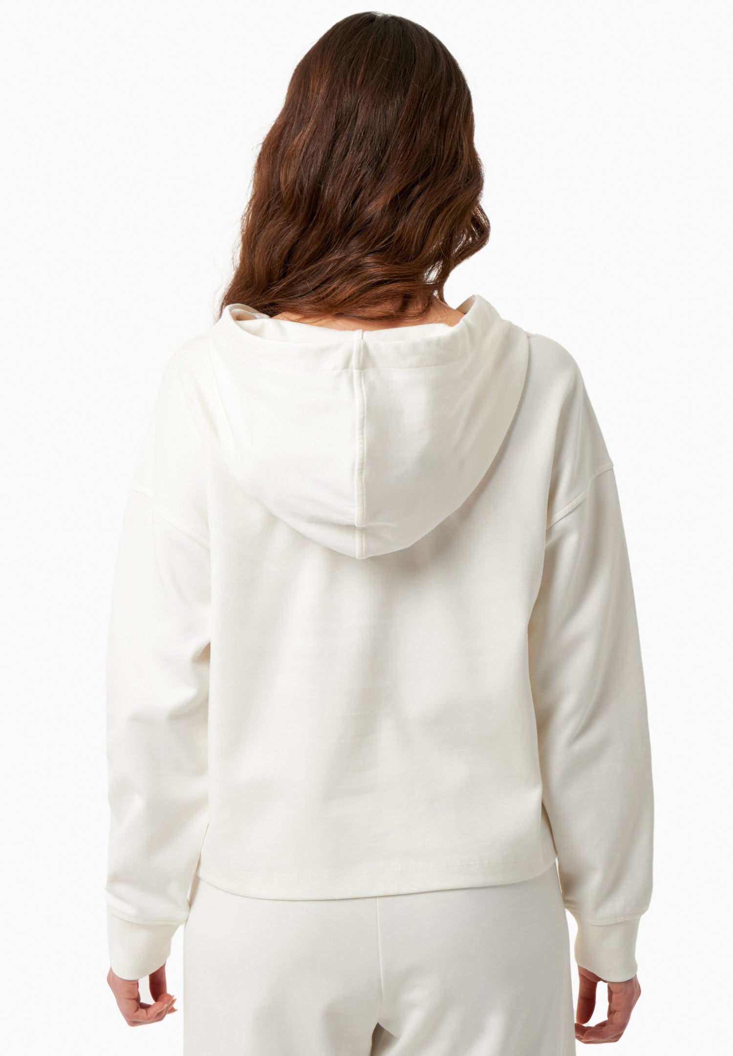 Women's Modal Blend Hoodie Off White