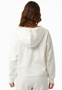 Women's Modal Blend Hoodie Off White