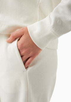 Women's Modal Blend Hoodie Off White