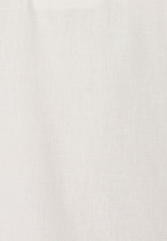 Sleeveless Linen Blend Mini Dress Off White