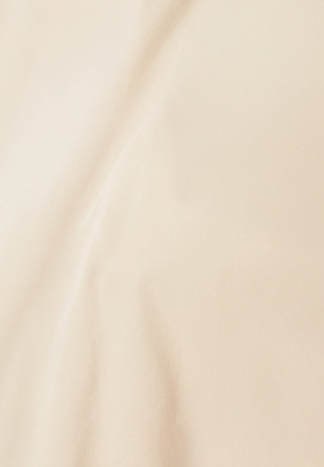 Women's Short Organic Cotton Trench Coat Stone