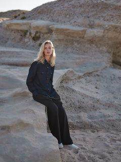 WOTE Dark Denim Shirt