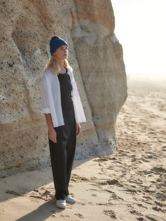 Oversized Blouse In Organic Cotton White