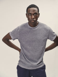 Organic Cotton Mix Stripe T-Shirt