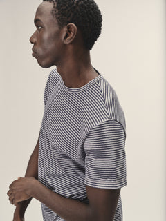 Organic Cotton Mix Stripe T-Shirt