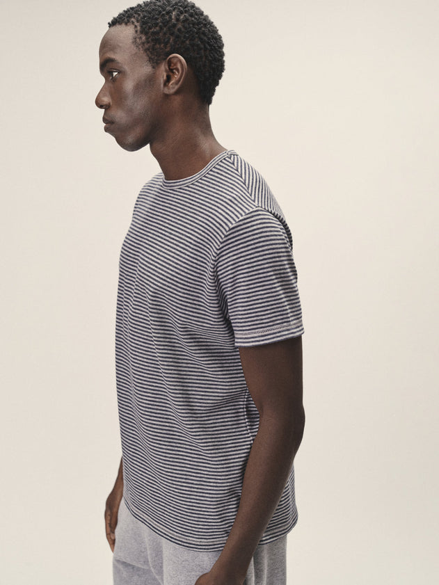 Organic Cotton Mix Stripe T-Shirt