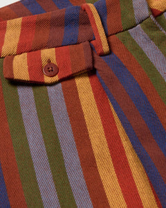 Pat Multicolor Striped Pants