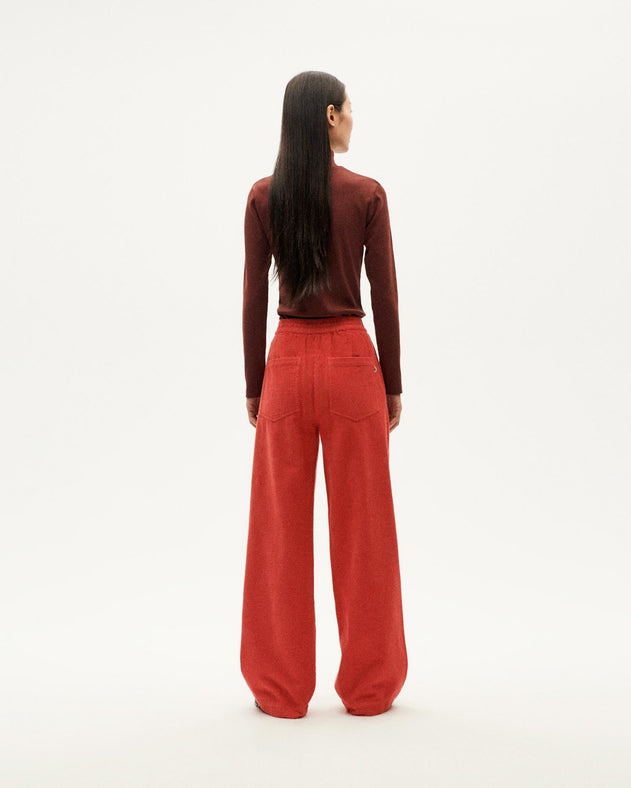 Manolita Corduroy Pants Red