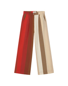 Manolita Trousers Sandfire Multicolor