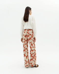 Manolita Pants Multicolor Leaf