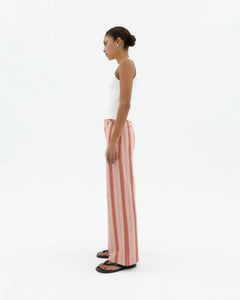 Karina High Rise Pants Striped