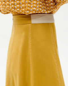 Yellow Patched Sofia Skirt