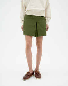 Mabel Mini Skirt Kentia Green