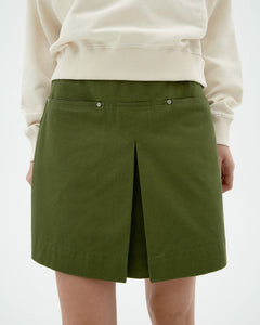 Mabel Mini Skirt Kentia Green