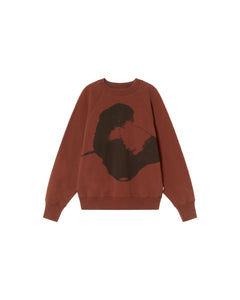 Bonnie Flower Sweatshirt Brown