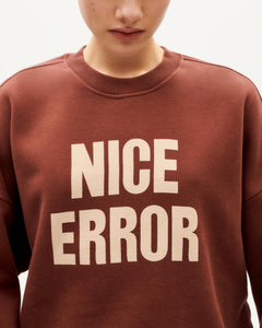 Nice Error Jimena Sweatshirt Brown