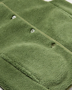 Jay Fleece Vest Green