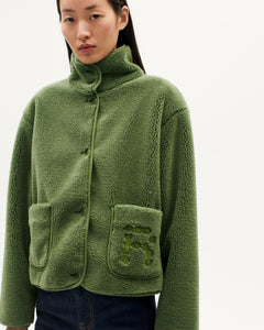 Kourtney Fleece Jacket Green